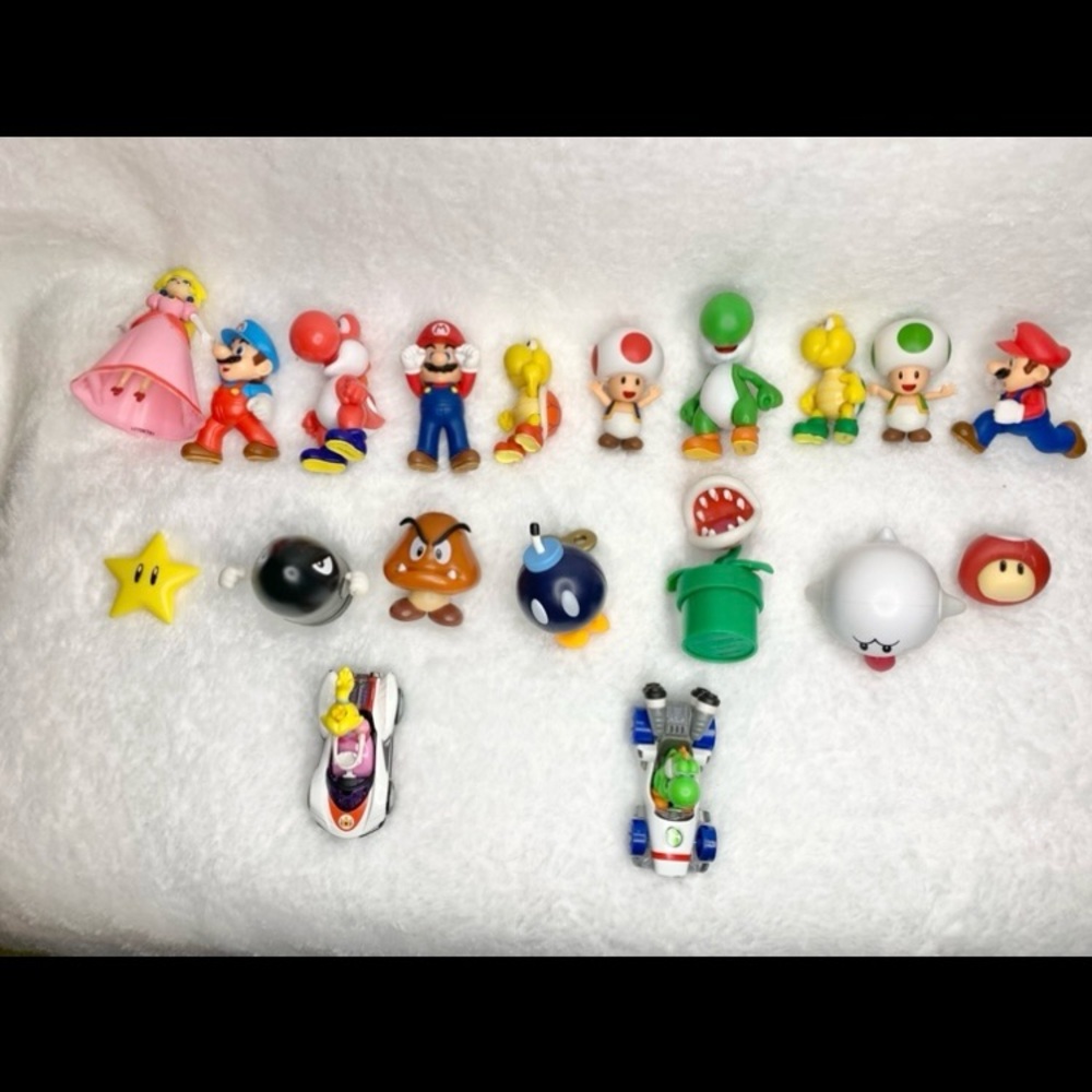 Mario Brothers Mini Figures Set